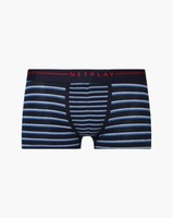 Netplay Striped Trunks with Elasticated Waistband