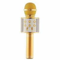 MBES Advance Handheld Wireless Singing Mike Multi-Function Bluetooth Karaoke Mic with Microphone Speaker for All Smart Phones