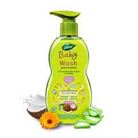 Dabur Baby Wash: pH 5.5 balanced | No Harmful Chemicals & Tear Free Formula | With Ayurvedic herbs | Hypoallergenic & Dermatologically Tested | No Paraben & Phthalates - 500 ml