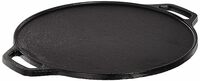 Amazon Brand - Solimo Pre-Seasoned Cast Iron Dosa Tawa, 12 Inches