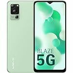Lava Blaze 5G (Glass Green, 4GB RAM, UFS 2.2 128GB Storage) | 5G Ready | 50MP AI Triple Camera | Upto 7GB Expandable RAM | Charger Included | Clean Android (No Bloatware)