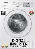 Samsung 6 kg Inverter 5 Star Hygiene Steam Fully Automatic Front Load Washing Machine with In-built Heater White  (WW60R20GLMA/TL)