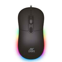 Ant Esports GM40 Wired Optical Gaming Mouse with RGB LED, Lightweight and Ergonomic Design, DPI Upto 2400, Compatible with Windows and Mac