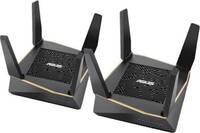ASUS RT-AX92U (2 Pack) 6071 Mbps Gaming Router  (Black, Dual Band)