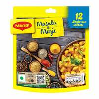 MAGGI Masala-ae-Magic Vegetable Masala, 72g Pouch (6g x 12 Sachets) | All in One Masala for Dry Vegetables, Paneer, Dal & more