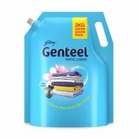 Genteel Matic Liquid Detergent Refill Pouch for Both Top load and Front load Washing - 2kg
