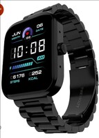 Fire-Boltt Ninja Call Encore Stainless Steel Smart Watch with Advanced 1.83” Full Touch Screen Display, 240 * 284 PPI, Bluetooth Calling, 10-Days Battery, IP67 Water Resistant, Upgraded Health 