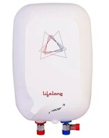 Lifelong 3 Litres Instant Water Heater For Home Use, 8 Bar Pressure, Power On/Off Indicator And Advanced Safety | Flash | LLWH106 | 3000W, 2 Years Warranty | Wall Mounting 