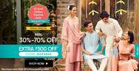 Pantaloons Diwali Special Sale - Up to 70% Off + Extra 20% Off / Buy 1 Get 1 Free & More offers