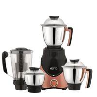 Echt ZR 7S Mixer Grinder 750 Watt, 4 Stainless Steel Jars, Wet Jar(1500 ml), Multipurpose Jar, 2 years warranty