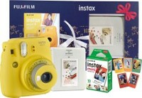 FUJIFILM Instax Treasure Box Mini 9 Instant Camera  (Yellow)