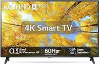 LG 164 cm (65 inches) 4K Ultra HD Smart LED TV (Ceramic Black)