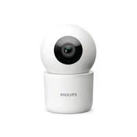 PHILIPS HSP3500 Indoor 360° 3 MP 2K Resolution WiFi Security Camera | Pan, Tilt & Zoom (PTZ) | 2 Way Talk | Motion & Sound Detection | Enhanced Night Vision| 2 Year Brand Replacement Warranty 