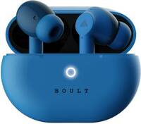 Boult Audio W40 with Quad Mic ENC, 48H Battery Life, Low Latency Gaming, Made in India, 5.3v Bluetooth Headset  (Denim Blue, True Wireless)
