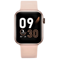 eOnz Elite Smartwatch with Activity Tracker (45.46mm AMOLED Display, IP68 Water Resistance, Rose Gold)