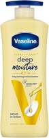 Vaseline Intensive Care Deep Moisture Nourishing Body Lotion 600 ml, Daily Moisturizer for Dry Skin, Gives Non-Greasy, Glowing Skin - For Men & Women