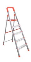 4 Step Foldable Steel Aluminum Ladder