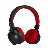 Zebronics-Bang over the ear headphones with Foldable Design and Bluetooth v5.0 headphones [Red]