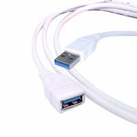 [40% Coupon] Avecra Multipurpose Extension Cable for Destop, PC, Laptop and Gaming & Many More (3M, White)