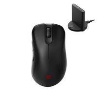 BenQ Zowie EC3-CW Wireless Ergonomic Gaming Mouse for Esports | Enhanced Receiver | 24-Step Scroll Wheel | Driverless | Matte Black Coating | Small Size 
