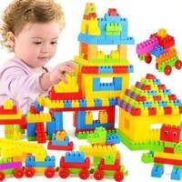 BOZICA Top Selling Baby Building Blocks 100% Non-Toxic Creative Learning Educational Toy Puzzle For Kids  (Multicolor)