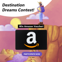 Contest : Share Your Favourite Place to Visit and Win an Amazon Voucher