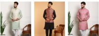 Men's Cotton Kurta's With Churidar Upto 87% Off From Rs.479