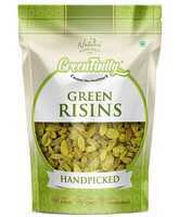 GreenFinity Premium Seedless Green Raisins Value Pack, 1kg