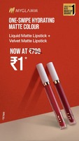 myglamm lipstick offer Rs.1