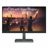 Lenovo L-Series 60.45 cm (24 inch) 1920 x 1080 Pixels FHD IPS Ultraslim Monitor