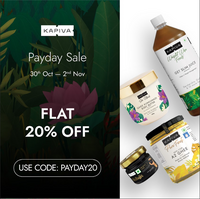 Kapiva Payday Sale-Upto 50% + Extra 20% Off sitewide