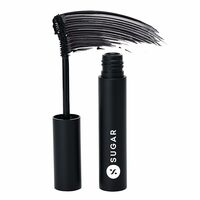 SUGAR Cosmetics - Uptown Curl - Mini Lengthening Mascara - 01 Black Beauty (Black Mascara)