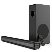 Blaupunkt Newly Launched SBW250 200W Soundbar I 8 Inch SubwooferI 3D Surround Sound I HDMI(ARC), AUX, USB & Bluetooth, 4 Equalizer Modes and Remote Control (Premium Black)
