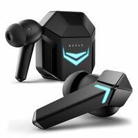 Boult Audio Ammo True Wireless In Ear Earbuds with 40ms Lowest Latency, 40H Playtime, ENC Mic, Made in India, 13mm Bass Drivers, Interactive LED, Type-C Fast Charging (10Min=150min) Bluetooth Ear Buds