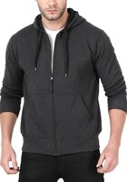 Scott International Rich Cotton Winter Wear Hooded Sweatshirt for Men's & Boys- Cotton, Casual, Lightweight, Fashionable, Trendy, Solid Men's Winter Hoodie