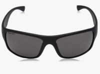 Fastrack UV Protected Wrap Men's Sunglasses (|60 millimeters|Black)
