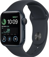 Apple Watch SE (2nd Gen)[GPS + Cellular 40 mm] Smart Watch w/Midnight Aluminium Case & Midnight Sport Band Fitness & Sleep Tracker, Crash Detection, Heart Rate Monitor, Retina Display,Water Resistant