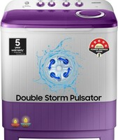 Samsung 7 kg, 5 star, Semi-Automatic Washing Machine (WT70M3000UU/TL, Air Turbo Drying, LIGHT GRAY)