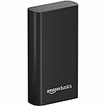Amazon Basics 20000mAh 22.5W Fast Charging Power Bank with Cable | Triple Output Ports