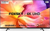 Foxsky 139 cm (55 inch) Ultra HD (4K) LED Smart Android TV 