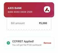 mobikwik bug : Get Flat 100rs Cashback on Min Credit Card Bill Payment Of 5000