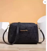 Black Sling Bag Attractive Printed Formal Sling Bag