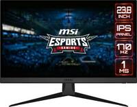 MSI 23.8 inch Full HD IPS Panel Wide Color Gamut, Anti-Flicker & Less Blue Light Esports Gaming Monitor (G2422)  
