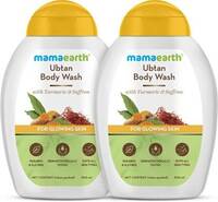 Mamaearth Ubtan Body Wash With Turmeric & Saffron for Glowing Skin  (2 x 300 ml)