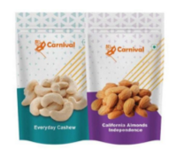 Cred : Combo of Premium Almond and Cashew Nuts (2kg) at ₹1279