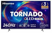 Hisense 164 cm (65 inches) Tornado Series 4K Ultra HD Smart QLED TV