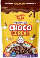 Yogabar Choco Cereal 345g | No Maida Chocos for Kids 