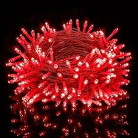  Lexton 40 Feet LED Decorative String Light |for Indoor & Outdoor Decorations (Red, Pack of 5) 