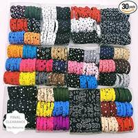 ZESCA STYLO Printed Soft pony tail Rubber Band