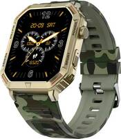 Lowest again - Fire-Boltt Commando 1.95 AMOLED Smart Watch, 123 sports modes, and Bluetooth calling Smartwatch  (Camo Green Strap, Free Size)